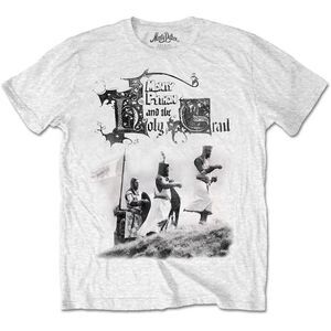 Monty Python Unisex Adult Knight Riders T-Shirt / White